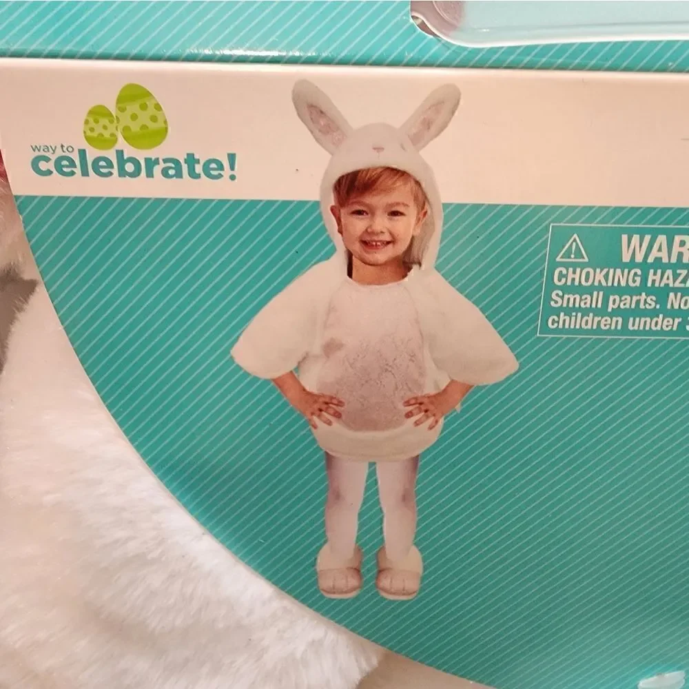 Nwt Bunny Costume Baby Toddler Kids Easter Halloween Fancy Dress